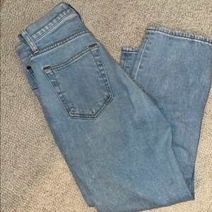 Abercrombie and Fitch Curve Love ankle straight ultra high rise 25 0 extra short